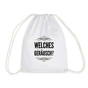 ich habe nichts gehört - Turnbeutel - Weiß - Vorne