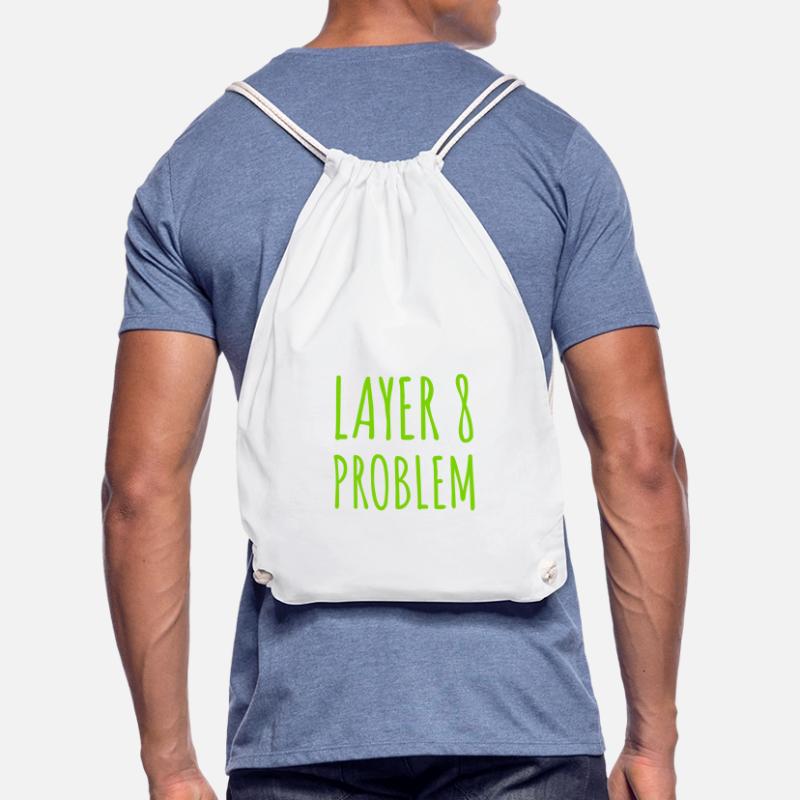 Layer 8 is causing problems Drawstring Bag