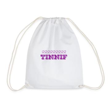 Tinnif - Turnbeutel - Weiß - Vorne