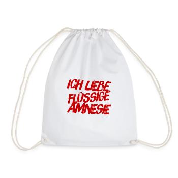 ich mag das Vergessen - Turnbeutel - Weiß - Vorne