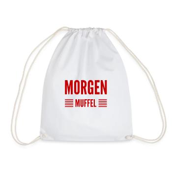 miese Stimmung - Turnbeutel - Weiß - Vorne