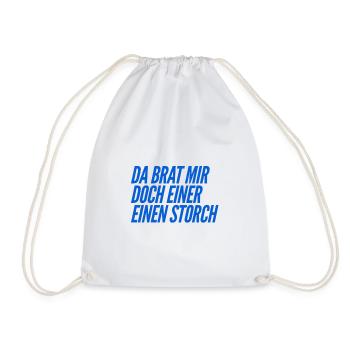This was unexpected - Drawstring Bag - white - Front