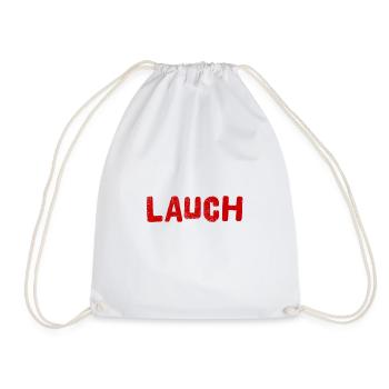 Leek - Drawstring Bag - white - Front
