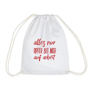Tant de victimes - Sac de sport léger - blanc - Devant