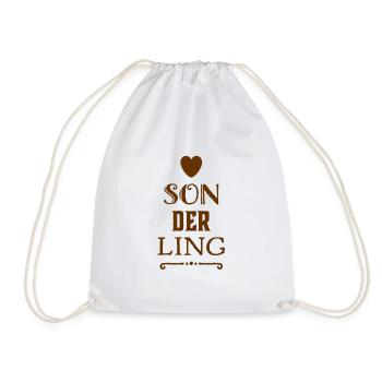 I'm an oddball - Drawstring Bag - white - Front