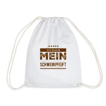 das wundert mich - Turnbeutel - Weiß - Vorne