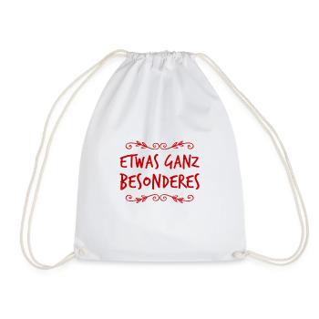 I'm awesome - Drawstring Bag - white - Front