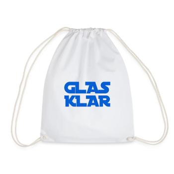 That's right - Drawstring Bag - white - Front