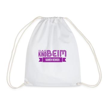 Je dis la vérité - Sac de sport léger - blanc - Devant