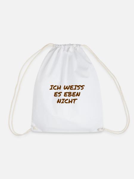 Je ne sais pas - Sac de sport léger - blanc