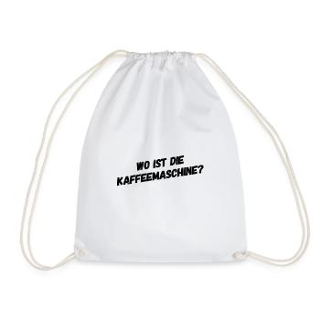 I'm so tired - Drawstring Bag - white - Front