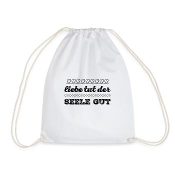 L’amour est merveilleux - Sac de sport léger - blanc - Devant