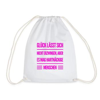 Je suis têtu - Sac de sport léger - blanc - Devant