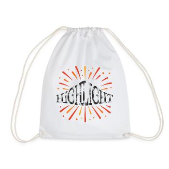 Sunbeam Highlight Logo - Drawstring Bag - white - Front