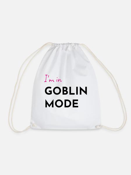 Goblin-Modus - Turnbeutel - Weiß