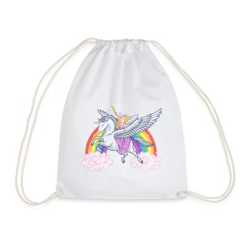 Fairy Girl - Sac de sport léger - blanc - Devant