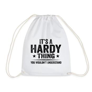 It's A Hardy Thing You Wouldn't Understand | Hardy - Sac de sport léger - blanc - Devant