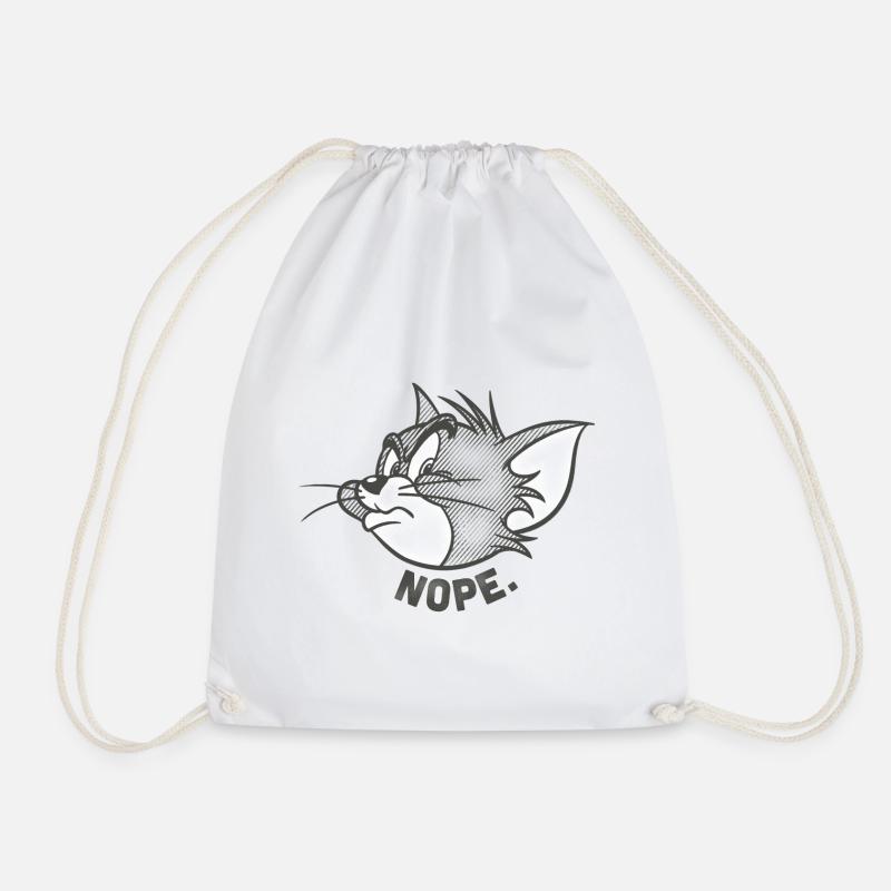 Tom et Jerry Nope - Sac de sport léger - blanc