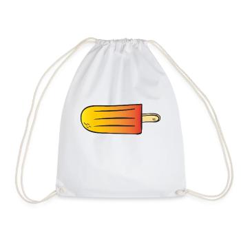 popsicle - Sac de sport léger - blanc - Devant