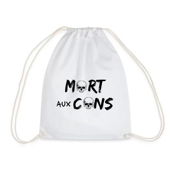 Mort aux cons - Sac de sport léger - blanc - Devant