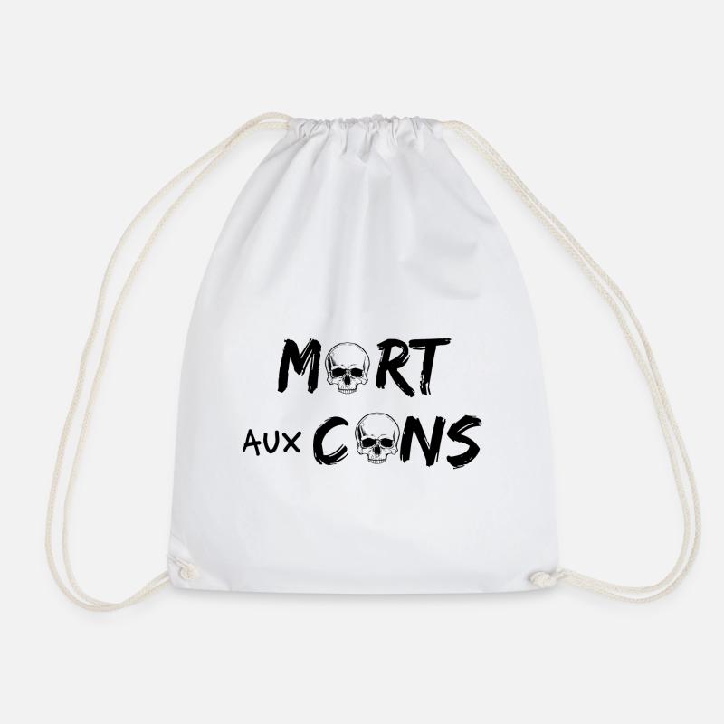 Mort aux cons - Sac de sport léger - blanc