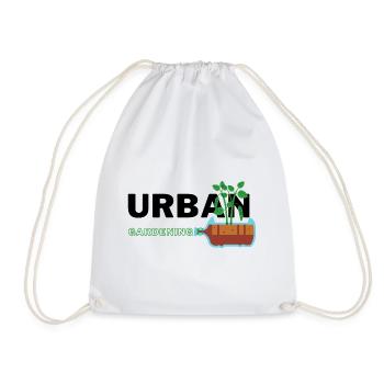 Urban Gardening - Turnbeutel - Weiß - Vorne
