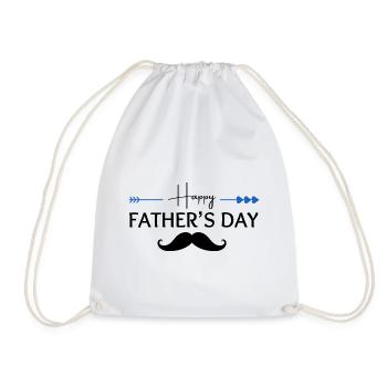 Happy Father’s Day - Sac de sport léger - blanc - Devant