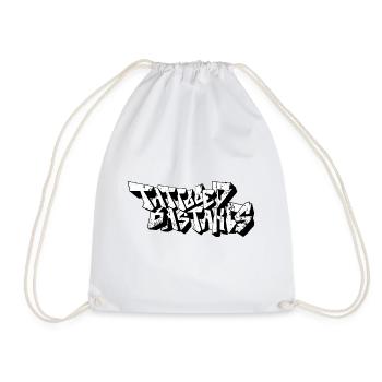 pulvérisateur tatouage graffiti artiste gangster urbain - Sac de sport léger - blanc - Devant
