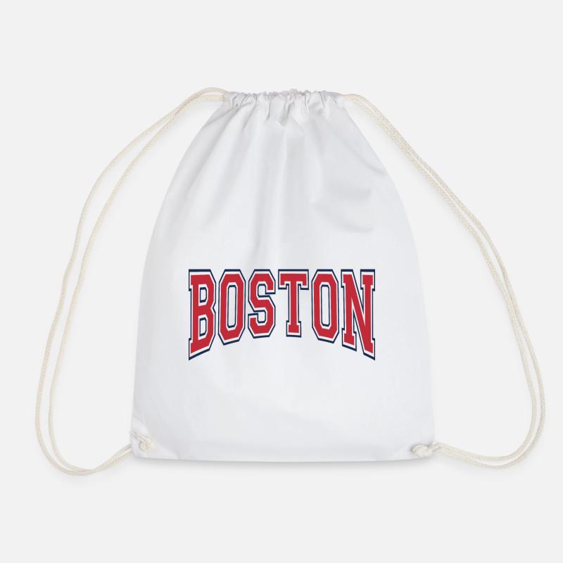Boston - Turnbeutel - Weiß