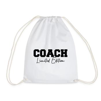 Coach - limited edition - Drawstring Bag - white - Front