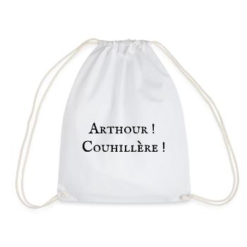 Arthour Couhillère - Sac de sport léger - blanc - Devant