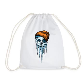 Snow Skull - Turnbeutel - Weiß - Vorne