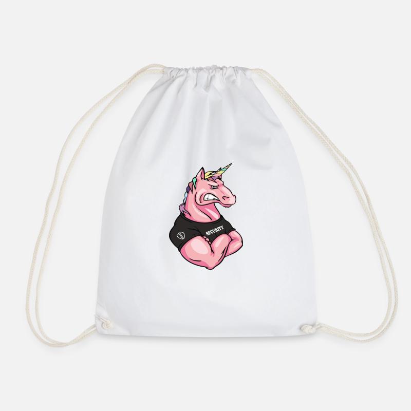 Sécurité de la licorne - Sac de sport léger - blanc