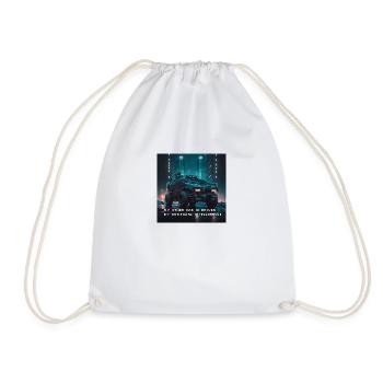 Artificial Intelligence Autopilot - Drawstring Bag - white - Front