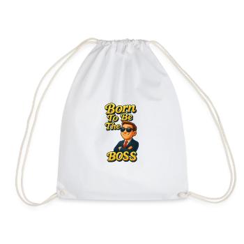 Born To be the B... - Drawstring Bag - white - Front