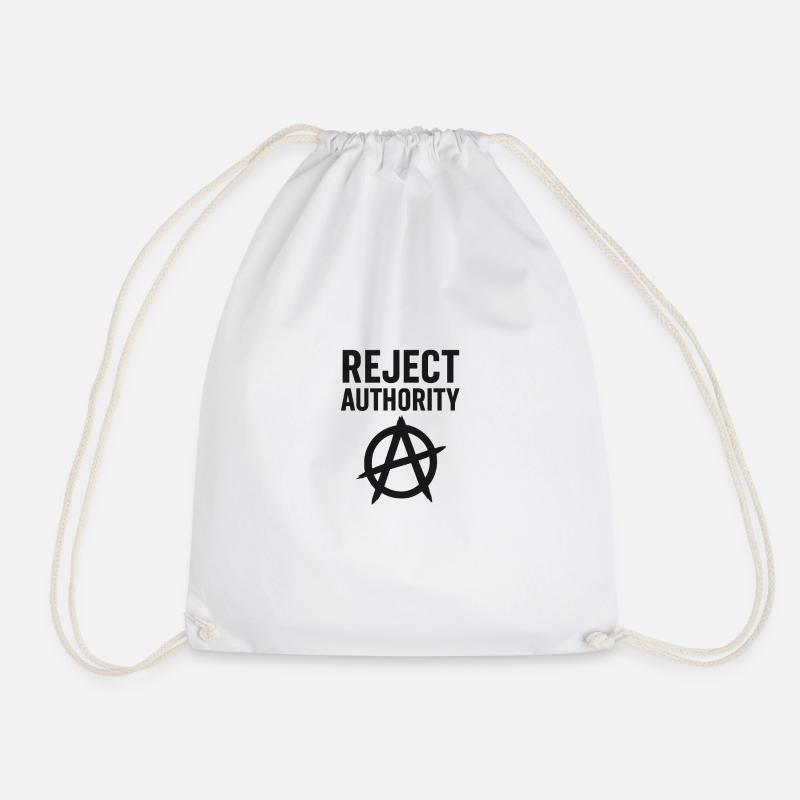 Reject Authority - Turnbeutel - Weiß