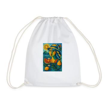 Brise d’été - Sac de sport léger - blanc - Devant