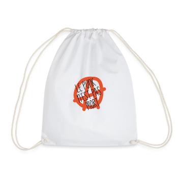 Le punk n'est pas mort t-shirt humour metal - Sac de sport léger - blanc - Devant