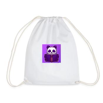 chill panda read - Sac de sport léger - blanc - Devant