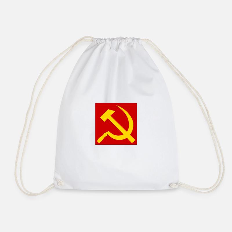 Hammer and sickle - Turnbeutel - Weiß