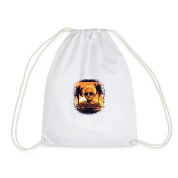 cadeau idée blague geek citation anniversaire cadeau - Sac de sport léger - blanc - Devant