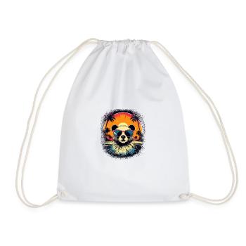 idée cadeau drôle dictons humour growler génial - Sac de sport léger - blanc - Devant