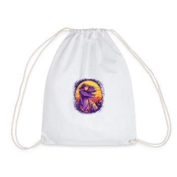 né 2004 blagues noël costume tshirts trex - Sac de sport léger - blanc - Devant