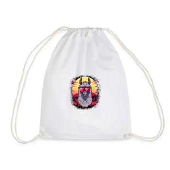 amusant j’aime llama bébé cadeau drôle disant bday humour - Sac de sport léger - blanc - Devant