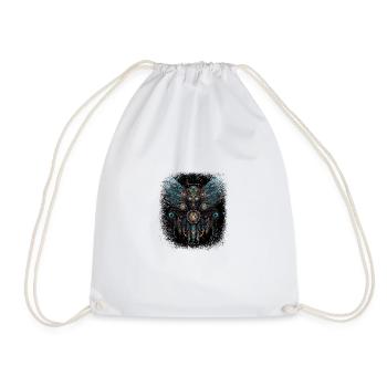 fun jokes bday statement present cool happy - Drawstring Bag - white - Front