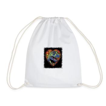 Joke's Awesome Pride Family Global Peace - Drawstring Bag - white - Front