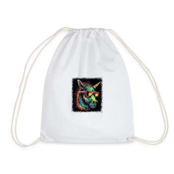 citation farting licorne blagues corn génial - Sac de sport léger - blanc - Devant