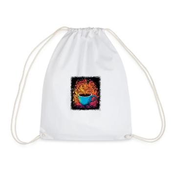 Enfant 60s geek désarmement paix pour Paris - Sac de sport léger - blanc - Devant