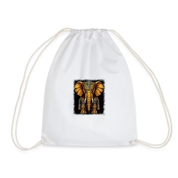bday humour amour animaux heureux tendance eau nature - Sac de sport léger - blanc - Devant