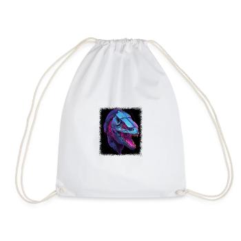 T-shirts de costume Trex - Sac de sport léger - blanc - Devant